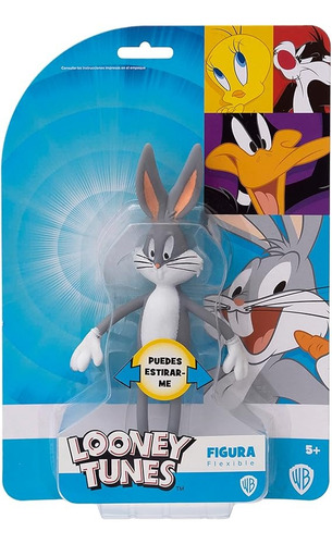 Flexors Looney Tunes Bugs Bunny Juguete Estirable Y Flexible