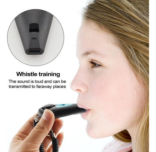 Clicker De Entrenamiento 2 En 1 Para Perros Y Aves