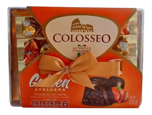 Caja Chocolates Colosseo Golden Chocolate 12p/125g