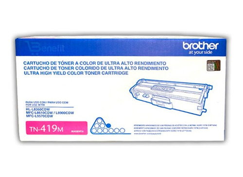 Toner Brother Tn-419m Magenta Original