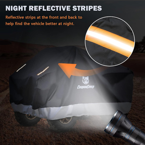 Cobertor Para Atv Coukoucover, Impermeable, Resistente, X...