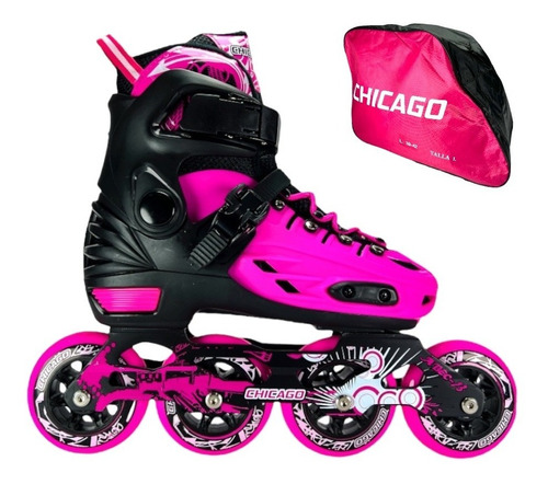 Patines Chicago Linea Semiprofesional Ajustables + Maleta