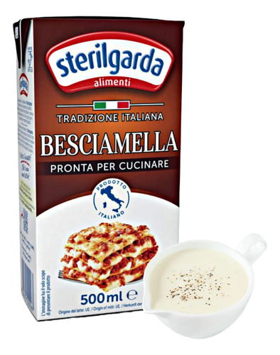 Sterilgarda Salsa Italiana De Bechamel Lista Para Usar, 16.9