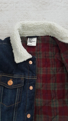 Campera Jean Abrigada H&m Nene Talle 5