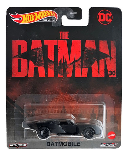 Hot Wheels Premium Batman Batmobile 7,5 Cm Ruedas/goma 1/64