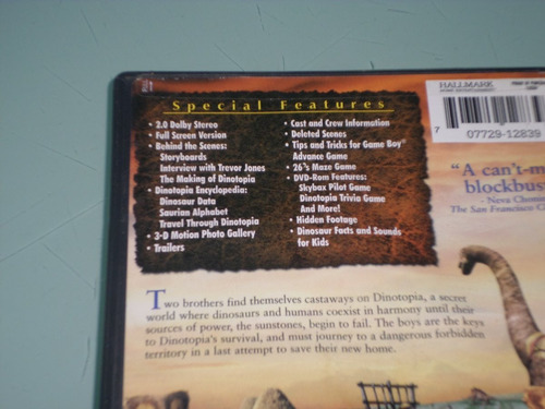 Dinotopia -serie De Hallmark Channel - 3 Dvd´s Subt. Español (Usado)