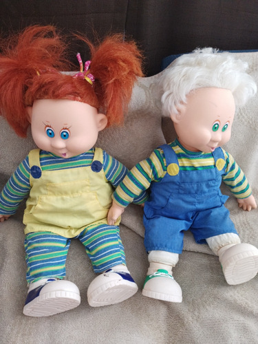 Muñecas Knickie-&-knockie Año 1999 Talkin Tots, Play By Play (Usado)