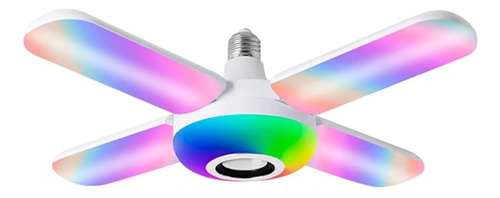 Lampara Rgb Con Aspas De Color Led Bluetooth Control Remoto