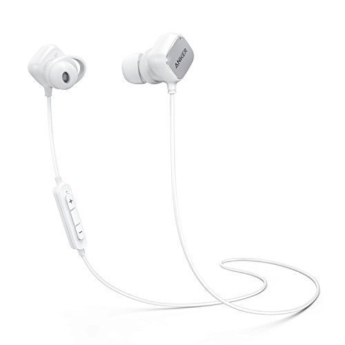 Auriculares Bluetooth Stereo Anker Soundbuds Tag - Blanco