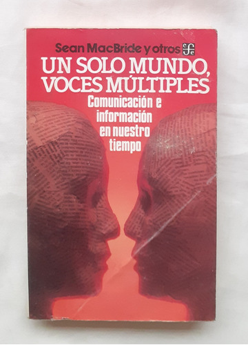Un Solo Mundo Voces Multiples Sean Macbride Libro Original 