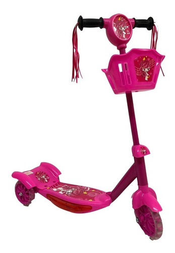 Monopatín diablo de pie Best China Toys 1313 rosa