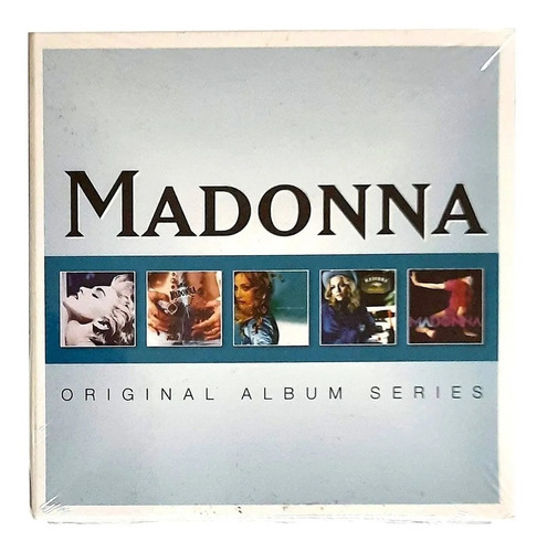 Madonna Original Album Series Box Com 5 Cds Novo Lacrado