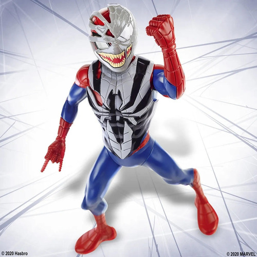 Spiderman - Equipo De Venom - Sonidos - Maximum Venom - Hasb