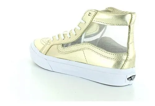 Tenis vans on sale mujer dorados