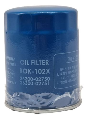 Filtro Aceite Para Hyundai Grand I10 2014 1.0 Dohc G3la