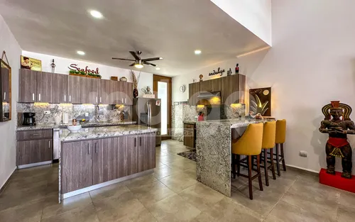 Casa De Una Planta En Venta En Mérida En Residencial Mirova, Dzityá
