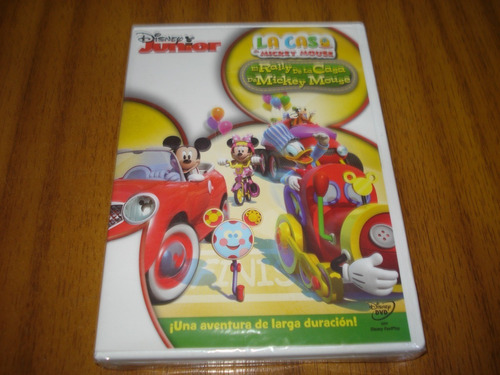 Dvd Disney / El Rally De La Casa De Mickey (nuevo Y Sellado)
