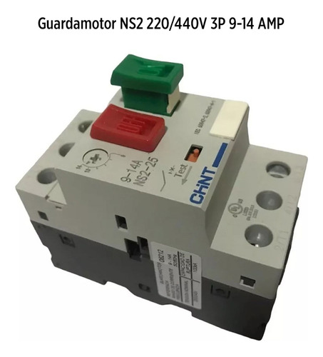 Guardamotor 3 Polos 9-14amp Chint