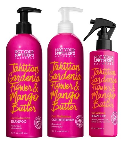 3pack Not Your Mother's Shampoo + Acondicionador + Spray
