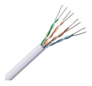 Cable Utp Cat 5e Interior Blanco Cca/305m/intelbras