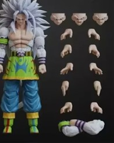 Figura Goku Fase 5 Ssj 5 Articulado De Lujo Dragon Ball