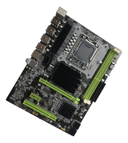 Placa Madre X58 Lga1366 Compatible Con Memoria Ram De Servid