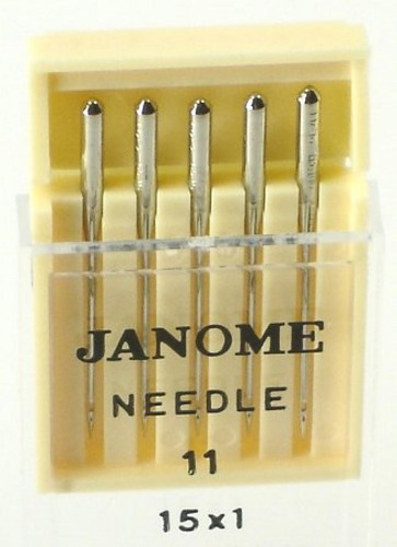 5 Agujas Janome Universal Size 11