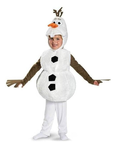 Disfraz Olaf Para Niños Muñeco Nieve Disfraz Halloween Cospl