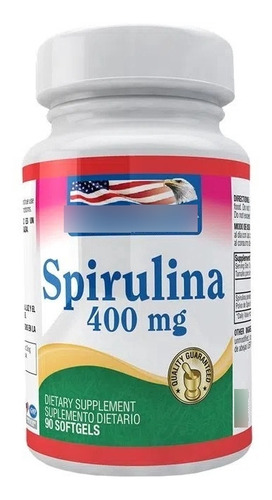 Espirulina 1200mg 90 Softgels - L a $589