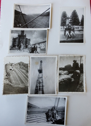 7 Fotos De Chile  Punta Arenas-bulnes Y Otros 1945 (ff158