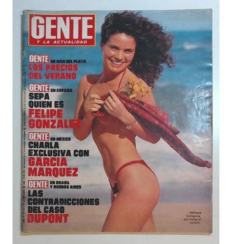 Revista Gente Y La Actualidad Año 17 N 901 28 Octubre 1982