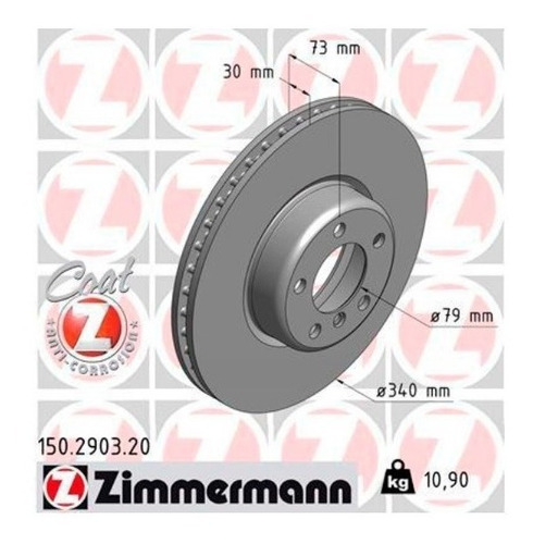 Par Disco De Freio Diant. Bmw M135i 2011-2019 (f20)