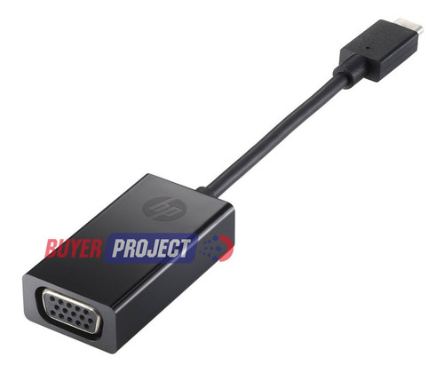 Imagen 1 de 5 de Adaptador De Video Externo Usb-c A Vga 15 Pines Hp P7z54aa