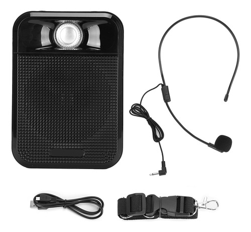 Micrófono Recargable Portátil Con Mini Amplificador De Voz