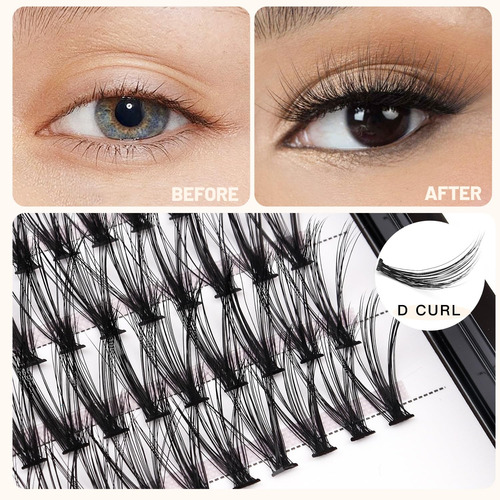 Bodermincer Extensiones De Pestañas Postizas Individuales Mi