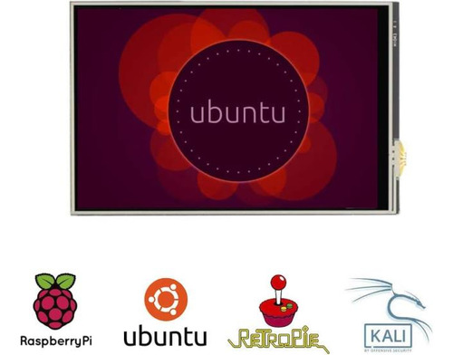 Jun-electron Para Pantalla Táctil Raspberry Pi 4 Con Estuche