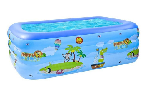 Piscina Inflable Niños Piscinas Rectangular 180cm
