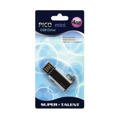 Pendrive Super Talent Pico Mini-c 4gb Usb 2.0 Water