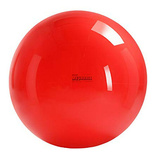 Gymnic Megaball: Grupo Actividad Pelota De Ejercicio, Rojo (