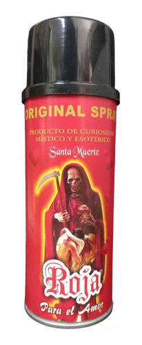 Spray Esotérico Santa Muerte Roja Para El Amor Y Proteccion