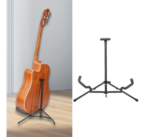 Un Marco De Metal Universal Plegable Soporte De Guitarra