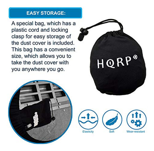 Funda Antipolvo Elástica Hqrp Compatible Con Yamaha Ypg-235