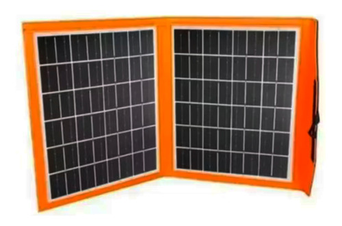 Panel Solar Plegable 10w Portatil Entrada Usb Carga Celular