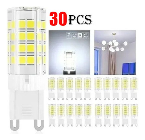 Paquete 30 Focos Led G9 5w Spot Blanco Empotrable 110v