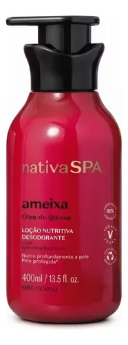 Creme Hidratante Boticário Nativa Spa Ameixa 400ml
