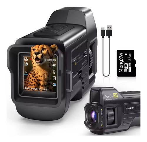Monoculo De Visão Noturna 4k Profissional Tatico Caça