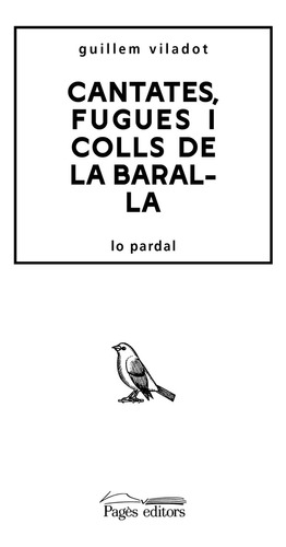 Libro Cantates, Fugues I Colls De La Baralla