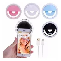 Comprar Luz Selfie Clipe Anel Foto Perfeita Mini Ring Light Cor Pretou002Frosau002Fbranco