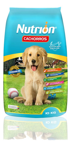 Alimento Seco Perro Cachorros Nutrion Carne Y Pollo 10kg