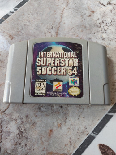 International Superstar Soccer 64 Juego Original Nintendo 64